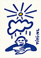 de zon schijnt achter de wolken